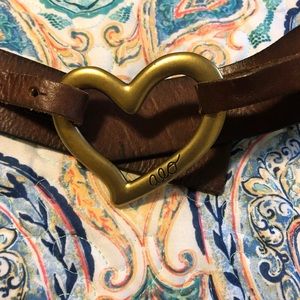 Heart American eagle belt